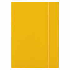 ESSELTE Teczka lakierowana z gumką A4 żółta