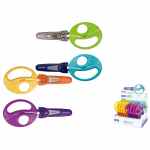 MILAN Ladybird Nożyczki szkolne z osłonką na ostrze 15cm