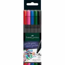 FABER-CASTELL Grip Zestaw cienkopisów 5 kolorów