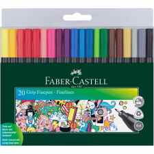 FABER-CASTELL Grip Zestaw cienkopisów 20 kolorów