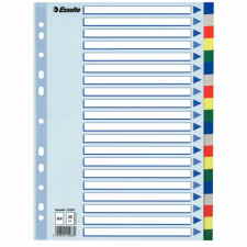 ESSELTE Przekładki PP A4 20 kart