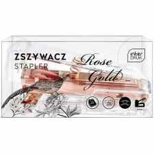 INTERDRUK Rose gold Zszywacz do 20 kartek