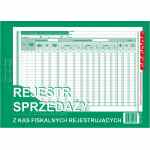 Rejestr sprzedaży z kas fiskalnych rejestrujących