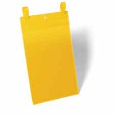DURABLE Kieszeń magazynowa z paskami montażowymi A4 pionowa żółty