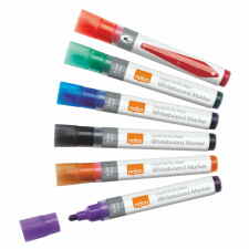 NOBO Markery Liquid Ink różne kolory 6 szt.