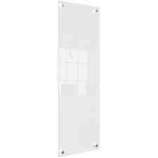 NOBO Home Tablica podłużna szklana biała 300x900mm