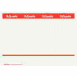 ESSELTE Etykiety grzbietowe do zadruku