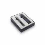 PARKER Sonnet Black CT Zestaw prezentowy Długopis + czarne etui na długopis