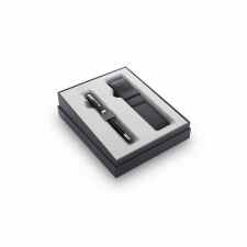 PARKER Sonnet Black CT Zestaw prezentowy Długopis + czarne etui na długopis