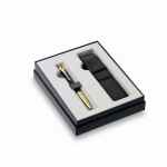 PARKER Urban muted black GT Zestaw prezentowy Długopis + czarne etui na długopis