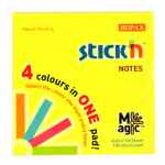 HOPAX Stick'n Magic pads Karteczki samoprzylepne neonowe