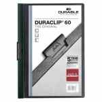 DURABLE Duraclip® Original 60 Skoroszyt zaciskowy A4 ciemnozielony
