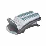 DUABLE TELINDEX® Stojak na karty teleadresowe czarny