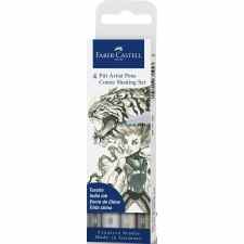 FABER-CASTELL Pitt artist pen The Famazings – Daughter Zestaw artystycznych pisaków 4 szt.