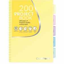 COOLPACK Project Book Kołobrulion w kratkę B5 200 kartek pastel yellow