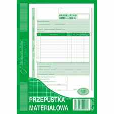 Przepustka materiałowa