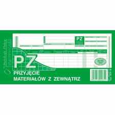 PZ przyjęcie materiałów z zewnątrz