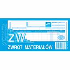 ZW zwrot materiałów