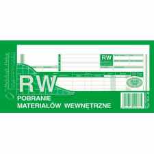 RW pobranie materiałów wewnętrzne