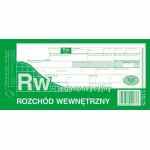 RW rozchód wewnętrzny jednopozycyjny
