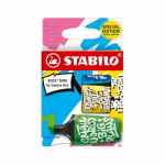 STABILO Boss Mini by Snooze One Zestaw małych zakreślaczy 3 kolory: zielony żółty niebieski