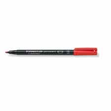 STAEDTLER Lumocolor Foliopis wodoodporny B czerwony