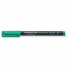 STAEDTLER Lumocolor Foliopis wodoodporny F zielony