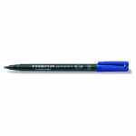 STAEDTLER Lumocolor Foliopis wodoodporny B niebieski