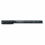 STAEDTLER Lumocolor Foliopis wodoodporny F czarny