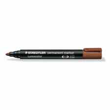 STAEDTLER Lumocolor Marker wodoodporny okrągły brązowy