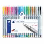 STAEDTLER Cienkopis triplus trójkątny 0,3mm 20 kolorów
