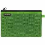 LEITZ Wow Saszetka podróżna z dwoma przegródkami L zielona