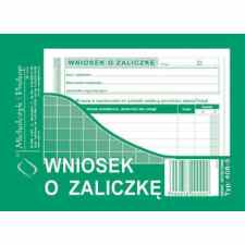 Wniosek o zaliczkę