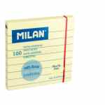 MILAN Karteczki samoprzylepne w linie 76 x 76 mm 100szt.