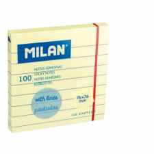 MILAN Karteczki samoprzylepne w linie 76 x 76 mm 100szt.