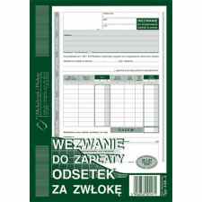 Wezwanie do zapłaty odsetek za zwłokę