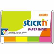 HOPAX Stick’n Zakładki indeksujące papierowe 50 x 20 mm