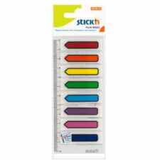 HOPAX Stick’n Zakładki indeksujące samoprzylepne 8 kolorów