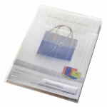 LEITZ CombiFile Folder przezroczysty 200 mic. poszerzany 3 szt. biały