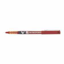 PILOT Cienkopis kulkowy V5 czerwony