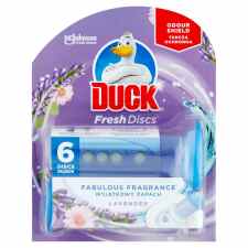 DUCK Fresh Discs Żelowy krążek do toalety o zapachu lawendy 36ml