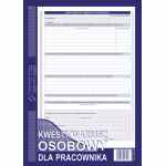 Kwestionariusz osobowy dla pracownika
