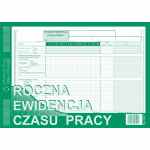 Roczna ewidencja czasu pracy