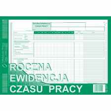 Roczna ewidencja czasu pracy