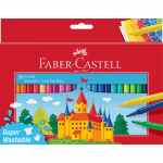 FABER-CASTELL Zamek Zestaw flamastrów 50 kolorów