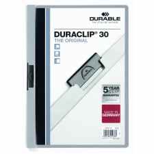 DURABLE Duraclip® Original 30 Skoroszyt zaciskowy A4 szary