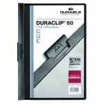DURABLE Duraclip® Original 60 Skoroszyt zaciskowy A4 czarny
