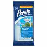 PRESTO Ściereczki ścierki chusteczki do szyb i luster 30 szt.