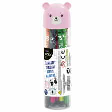 KIDEA Miś Flamastry 12 kolorów