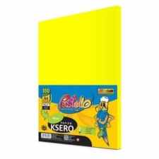 PASTELLO Papier kolorowy ksero A4 żółty 100 arkuszy